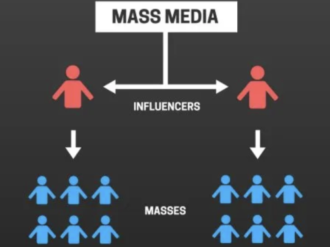What exactly does the Two Step Flow Theory mean?